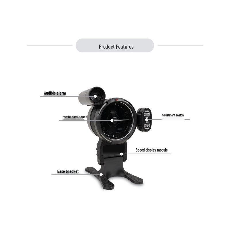 Experienced Driver Racing Simulator Dashboard Tachometer