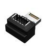 Компьютерный адаптер USB 3.1 Type-E Female на Type-E Male с защитой цепи