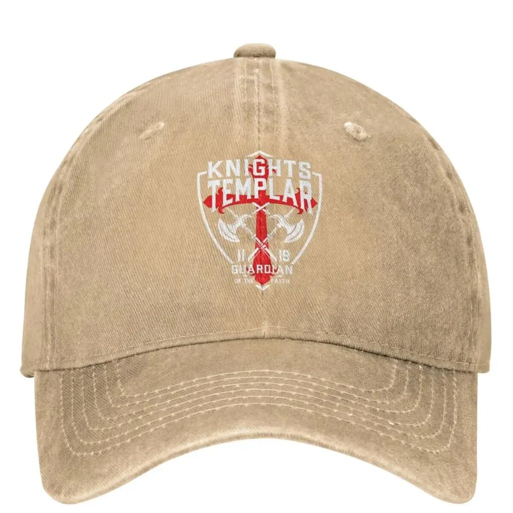 Бейсболка рыцарей-тамплиеров Guardian of The Faith Outdoor Sun y2k Cool Hip Hop Dad Hats Unisex Sun Protection Cap Gift