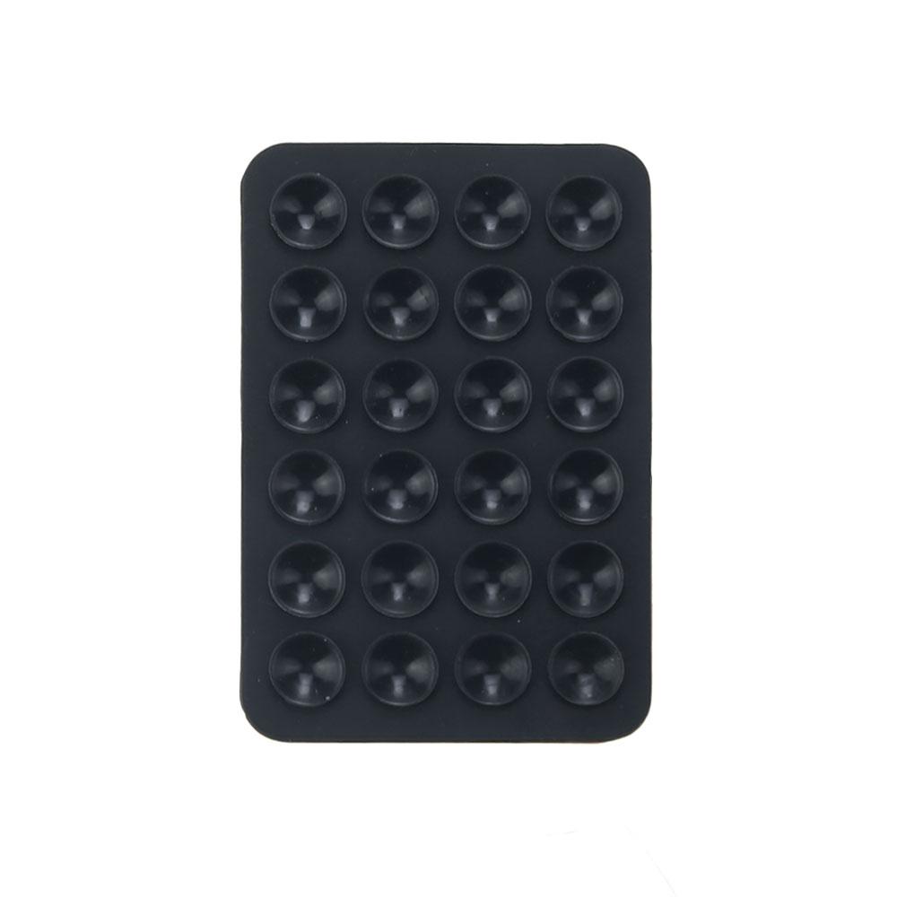 Силиконовый чехол для мобильного телефона с квадратной присоской для крепления на автомобиль, универсальный нескользящий чехол для телефона с присоской