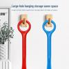 Plastic Shoe Horn with Round Handle – Easy Lift for Elderly, Pregnant, or Lazy People