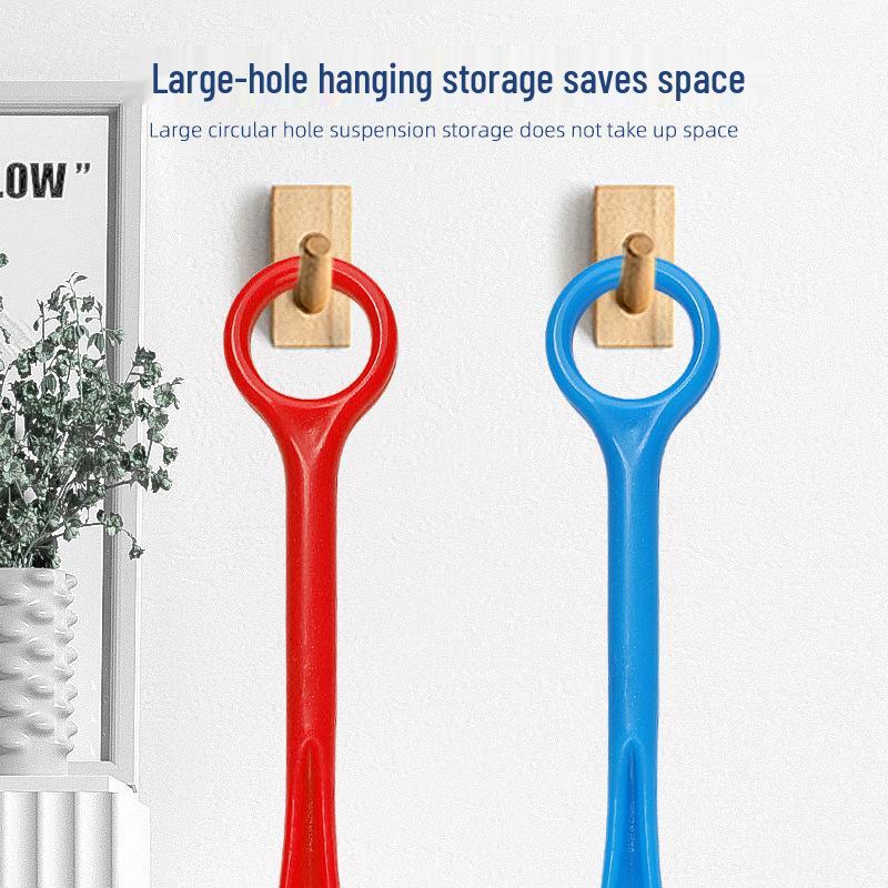 Plastic Shoe Horn with Round Handle – Easy Lift for Elderly, Pregnant, or Lazy People