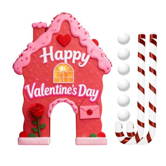 Набор для игры в пряничный гольф Yousheng Мини-поле для гольфа с клюшкой и мячами в виде леденцов Рождественская игра для семейной вечеринки Домашнее развлечение в помещении