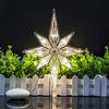 Christmas Lights Polaris Star Hanging Ornament LED Lights 3 AAA Battery Operated for Xmas Party Bedroom Winter New Year Outdoor Decor