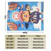 One Piece Tony Tony Chopper Anime Blanket Flannel Autumn/Winter  Portable Soft Throw Blanket for Home Couch Bedspread