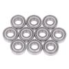 10Pcs Skateboard Bearings Miniature Deep Groove Ball Bearings 693 694 695 696 697 698 699 Zz For Scooter Or Toys