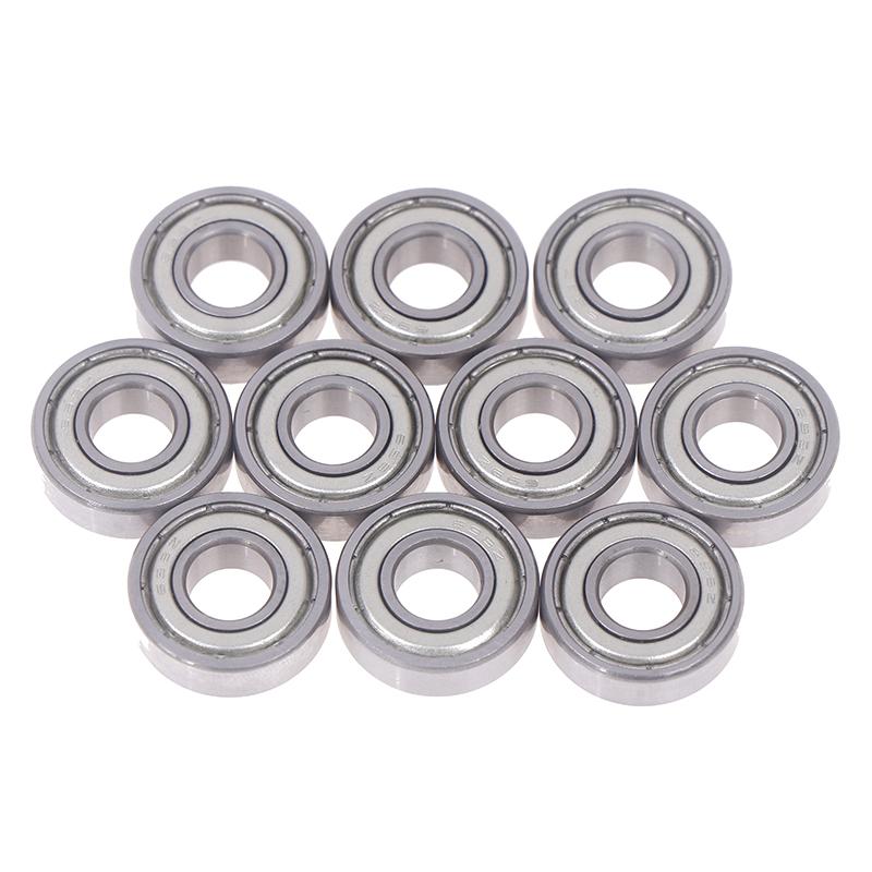 10Pcs Skateboard Bearings Miniature Deep Groove Ball Bearings 693 694 695 696 697 698 699 Zz For Scooter Or Toys