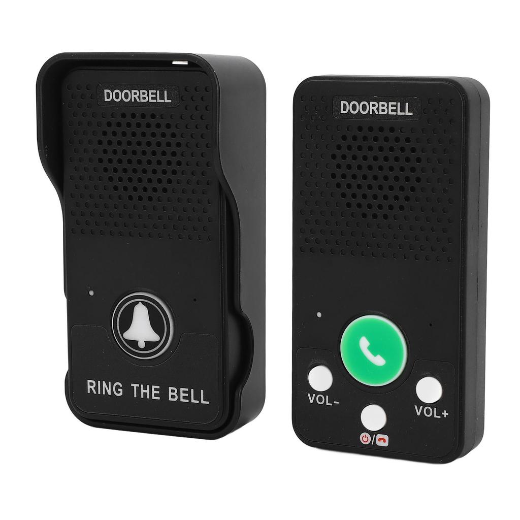 Интерком беспроводной дверной звонок радиус действия 1000 футов 8 уровней громкости водонепроницаемый перезаряжаемый аккумулятор