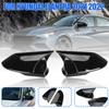 For Hyundai Elantra 2021 2022 Car Rearview Side Mirror Cover Wing Cap Exterior Sticker Door Rear View Case Trim