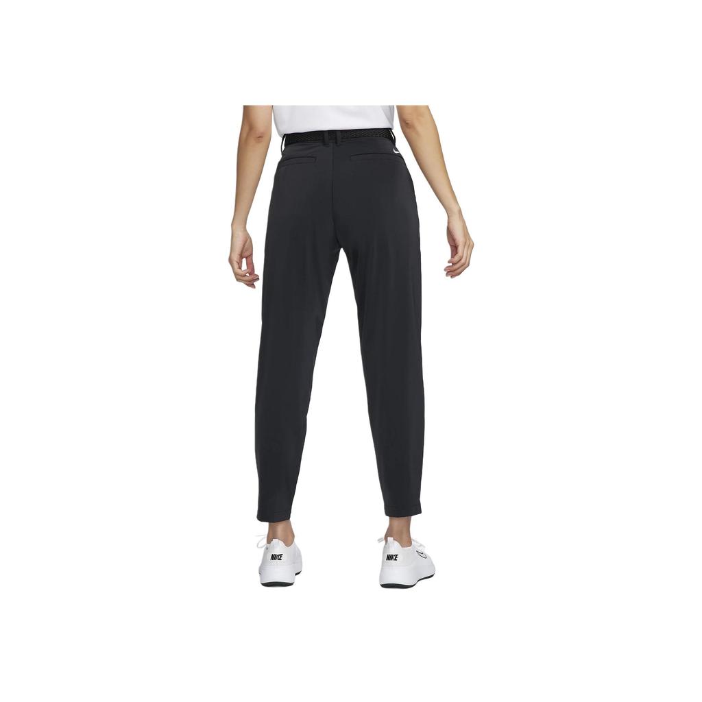 Nike Брюки для гольфа Dri-Fit Tour Solid со средней посадкой, узкие, прямые, повседневные, женские, черные FD5609-010