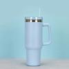 40OZ Stainless Steel Mug Tumbler with Handle High-capacity Insulated Vacuum Mug Keep Cold and Hot Leak Proof Travel Coffee Mug