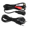 2m6.56ft AUX Panel Mount Cable 3.5mm To 3RCA Dashboard Panel Flush Mount Cable for Car Boat