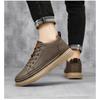 Men S Casual Board Shoes Breathable Waterproof Non Slip Black Korean Style