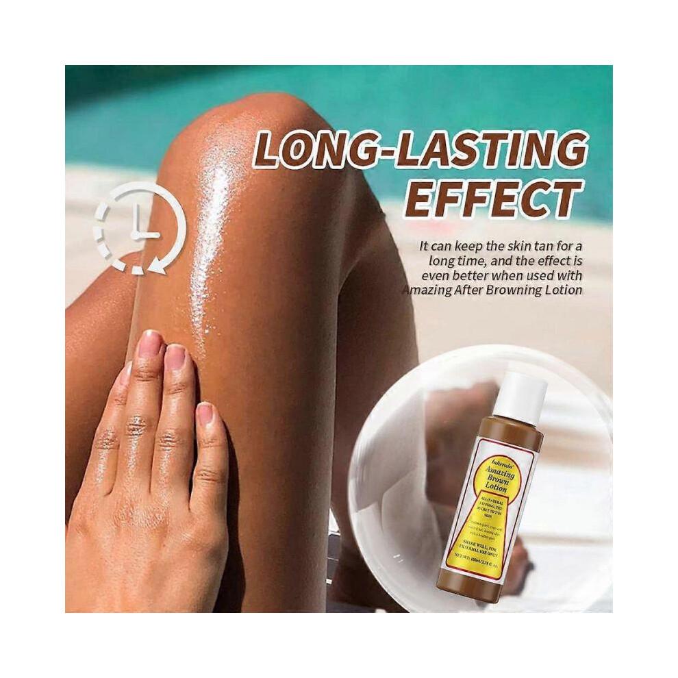 (BROWN LOTION)Amazing Maui Babe After Browning Lotion Fast Dark Tan 100ml Tanning NEW