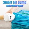 Вакуумный компрессионный мешок с насосом 55 Вт Электрический воздушный насос Мини-вакуумный упаковщик US/EU Экономия места для мешков для хранения одежды