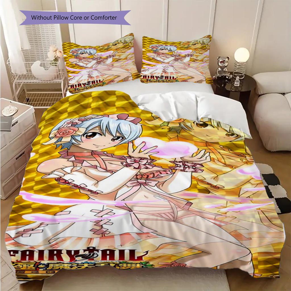 Fairy Tail Volume 20 Bedding 1 Duvet Cover 2 Pillowcase Without Core Soft And Comfortable Christmas Birthday Gift