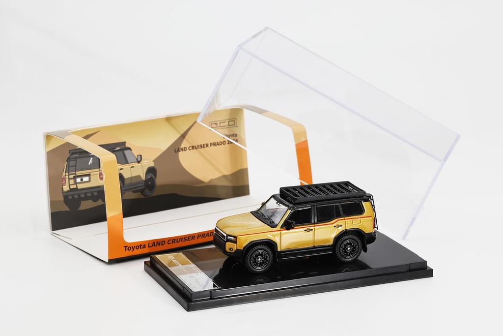 Gaincorp Products GCD Toyota Land Cruiser Prado 250 Песчано-золотистый Цвет Модель 1/64 (LHD) KS075-580