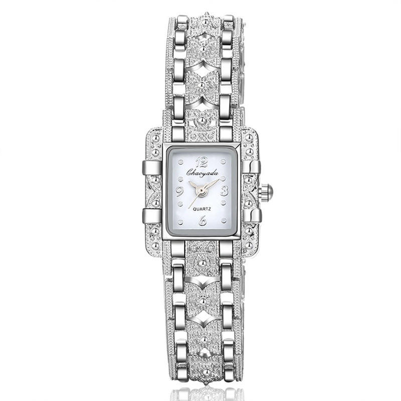 Stainless Quartz Women New Steel Fashion And Casual Analog Bracelet Unique Casual Watch
