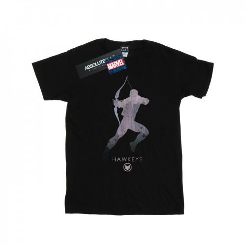 Marvel Mens Hawkeye Silhouette T-Shirt