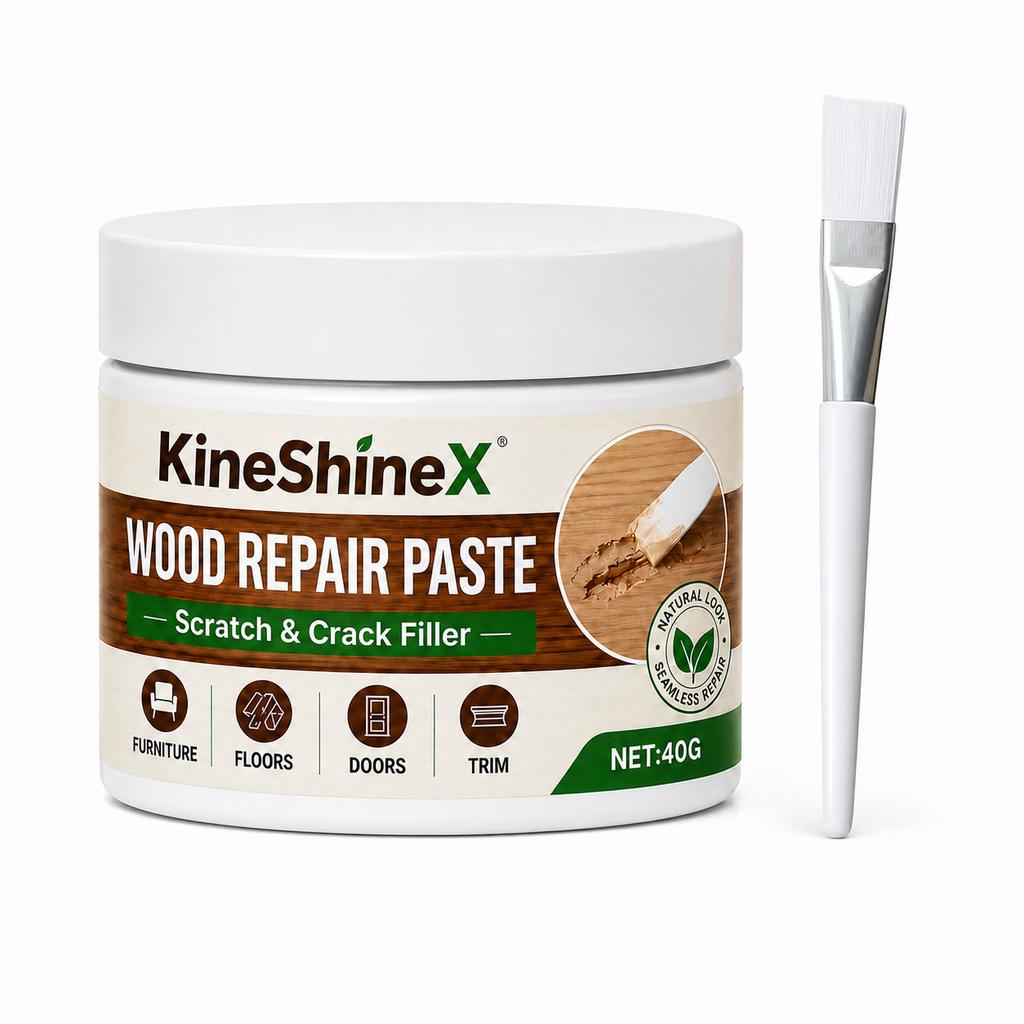 Wood Filler Repair Paste 40g for Furniture Floor Scratch Crack Fix Natural Resin Odorless DIY