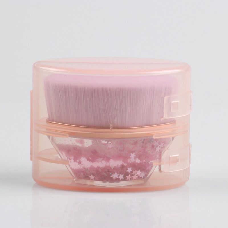 Foundation Brush, Traceless Magic Makeup Brush, Naturally Soft and Does Not Eat Powder, Beginner Makeup Brush, Portable