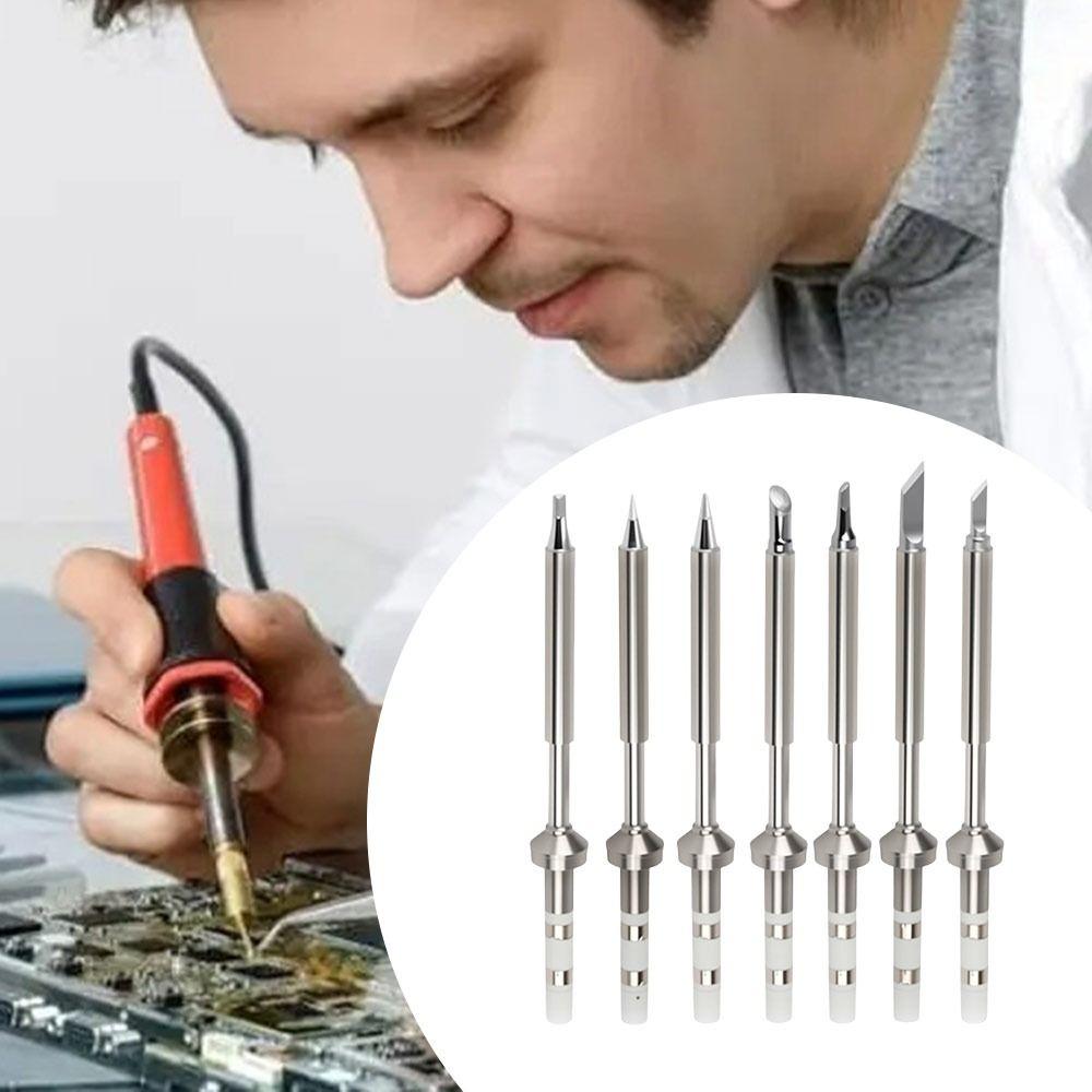 Мини-паяльник 70 Вт, жало для паяльника, никелированное, универсальный микропаяльник, медный сердечник, сварочный инструмент, аксессуары для пайки