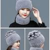 Rex Rabbit Fur Hat Autumn and Winter Fur Hat Tassel Woolen Hat Thick Warm Ear Protection Fur Hat