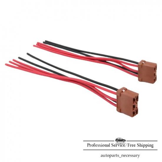 2Pcs New Headlight Connector Plug Harness For Acura Integra Type R US Stock