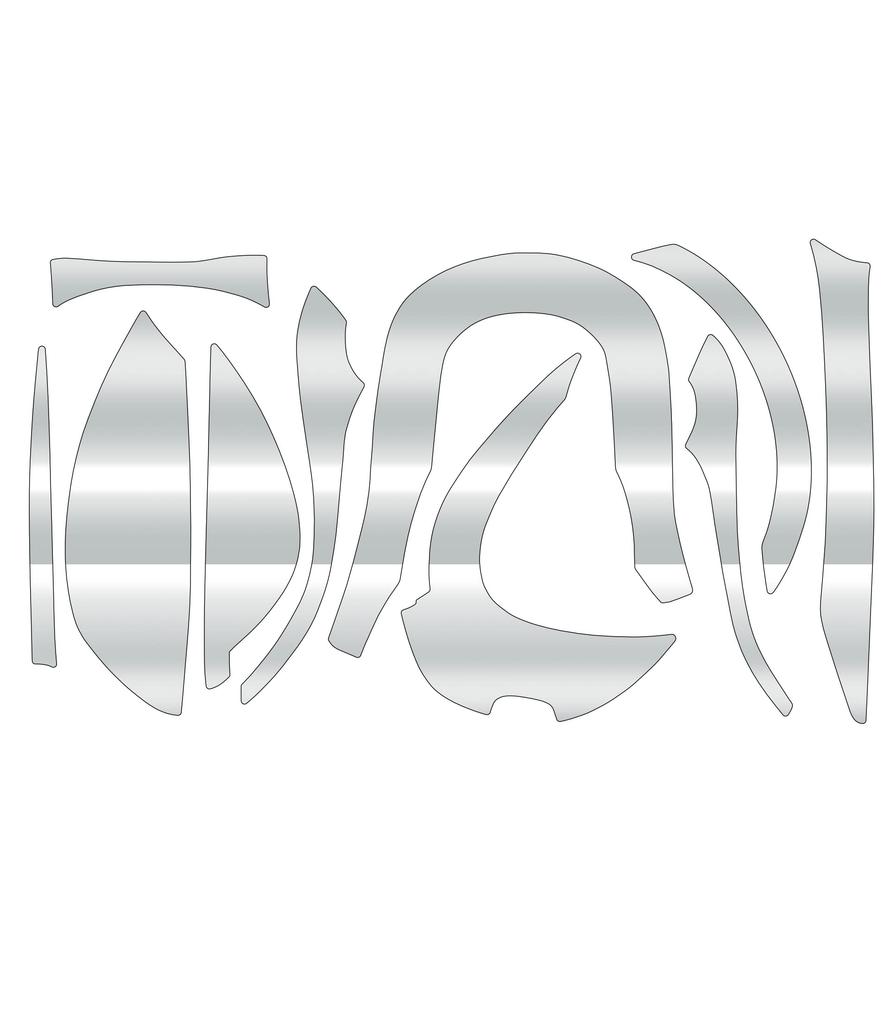 CUSTOM YOROI Custom Decal for 07 Metanium Scratch Custom Baitcasting Reel SEAT.JP MG, Resistant, (Clear, Right-Handed)