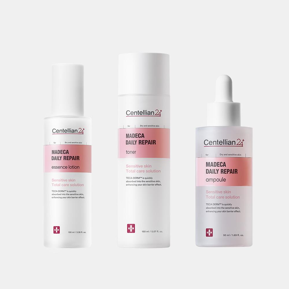 [centellian24] Madeca Daily Repair Hydrating 3-Piece Skincare Set