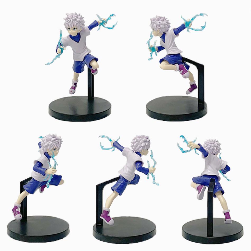 15-23Cm Hunter X Hunter Chrollo Lucilfer Anime Figure Hisoka Action Figure Killua Zoldyck Kurapika Figurine Collectible Model