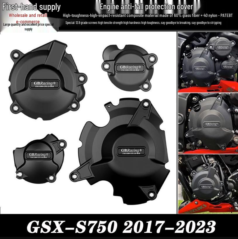 Engine Anti-Fall Protection Side Cover for Suzuki GSX-S750/Z 2017-2022
