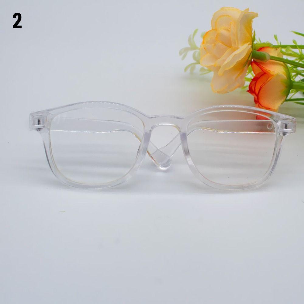 Mini Plush Doll Cute Frame Glasses Plush Doll Eyeglasses Glasses Clothes For 15cm/20cm Dolls