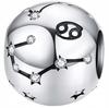 Charms 925 Zodiac Sign Cancer Constellation Pendant Pr 925 Bead