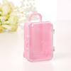 Мини-подвижной дорожный чемодан в форме коробки для конфет, свадебные сувениры, подарок на вечеринку