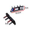 MFCN7 3D ABS M Logo Car Front Grille Badge Sticker Competition Badge Accessories For BMW M1 M2 M3 M4 X5M M6 M7 M8 F48 G01 E84 E83 F10