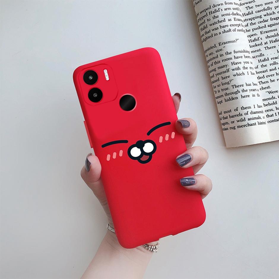 For Xiaomi Redmi A1 Plus Phone Case Cover Cartoon Silicone Shockproof Shell Coque TPU Soft Cases for Redmi A1+ 2022 Funda Bumper