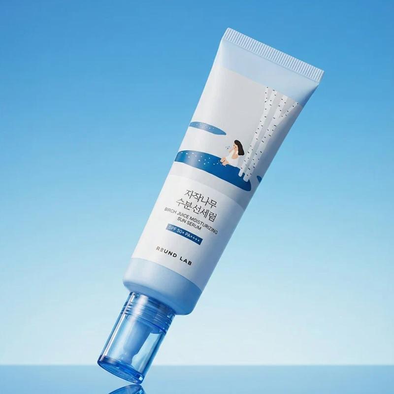 ROUND LAB Березовый Сок Увлажняющая Солнцезащитная Сыворотка SPF 50+ PA++++ 50 мл