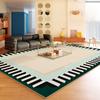 Modern Style Carpets for Living Room Thick Plush Lounge Floor Mat Fluffy Soft Cloakroom Rug Dopamine Color Bedroom Decor Carpet
