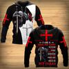 Толстовки с капюшоном Knight Templar Armor Jesus God Guard Cavalier 3D Print Sweatshirts Men Women Oversize Hoodie Kids Pullover Clothing