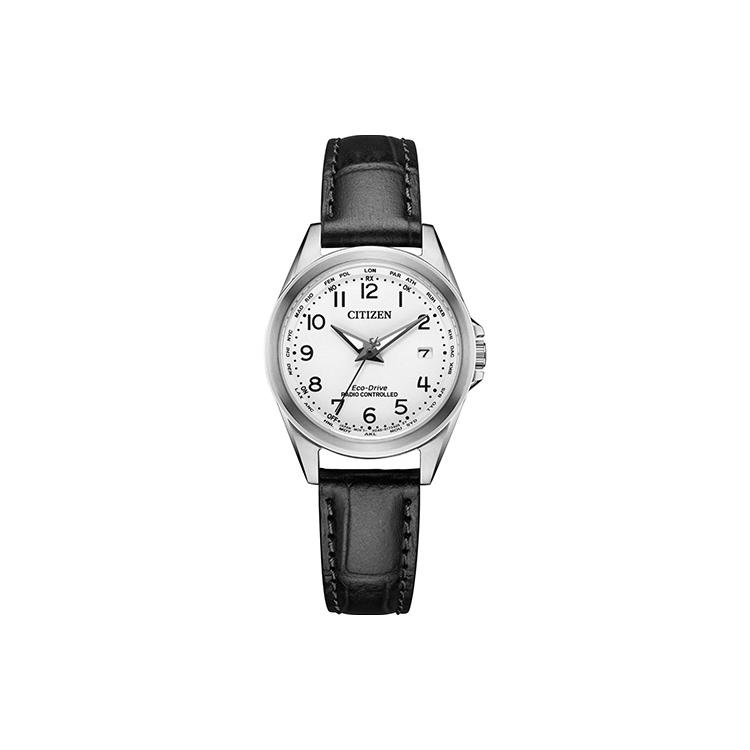 Citizen Коллекция Eco-Drive Часы на кварцевом механизме с питанием от света Ремешок из натуральной кожи Унисекс EC1180-14A