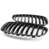 1 Pair Car Front Grilles Kidney Mesh Grille Gloss Black 51137181547 51137181548 Car Accessories For BMW Z4 E89 2009 2010-2016
