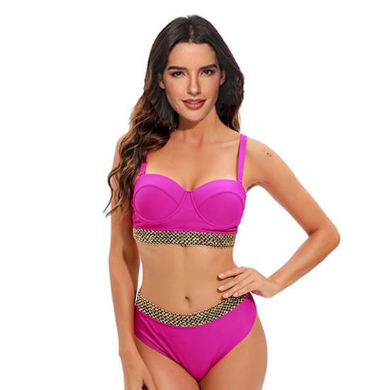 Женский купальник пуш-ап, женский сексуальный комплект бикини, купальник, купальный костюм из двух частей, бразильский купальный костюм