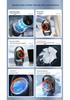 USB Rechargeable Bladeless Desktop Fan: Multi-Functional Shaking Head Fan for Home and Office