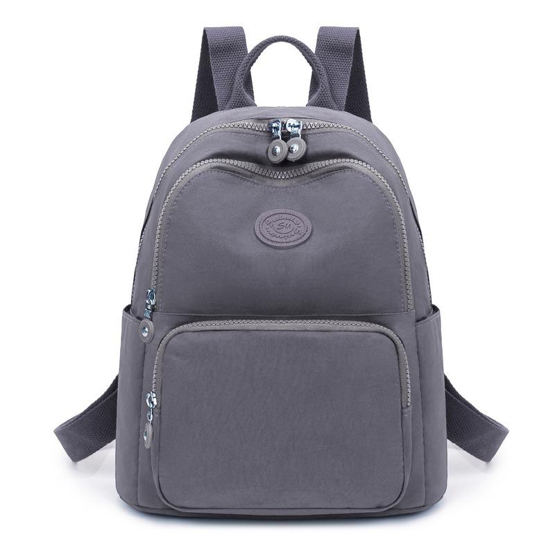 Nylon Women's Backpack Student Schoolbag Mother Travel Bag