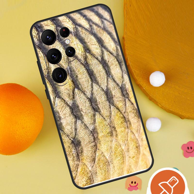 Carp Fishing Fish Case For Samsung Galaxy S25 Ultra S24 S23 S22 S21 Ultra S9 S10 S20 Plus S24 FE Funda Cover
