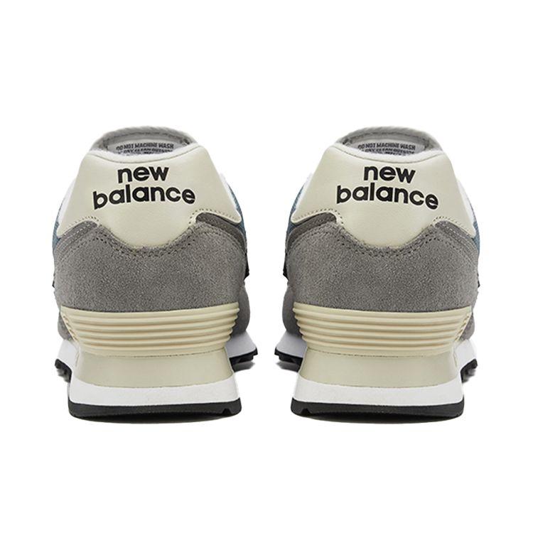 New Balance Кроссовки унисекс серые небесно-голубые 574 ML574BA2