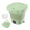 Portable Washing Machine, Mini Washing Machine, 8L, Wash And Dry Dual Purpose (2 In 1), Upgraded Large Capacity, Foldable Washing Machine