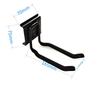 Wall Mount Garage Storage Hooks Heavy Duty Yard Shed Rack Durable Garden Tool Organizer  for Men