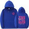 Womens Oversized Hoodie Long Sleeve Side Pockets Casual Sweatshirt Teens Young Adults